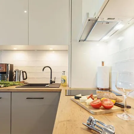 Apartment In With Kitchen Dziwnow